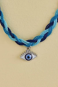 Buy Blue Braided Evil Eye Anklet Online at Earthbound Trading
