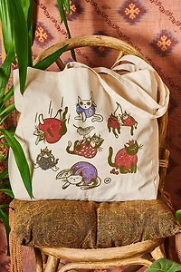 Buy EBX Fruit Cats Tote Bag Online at Earthbound Trading
