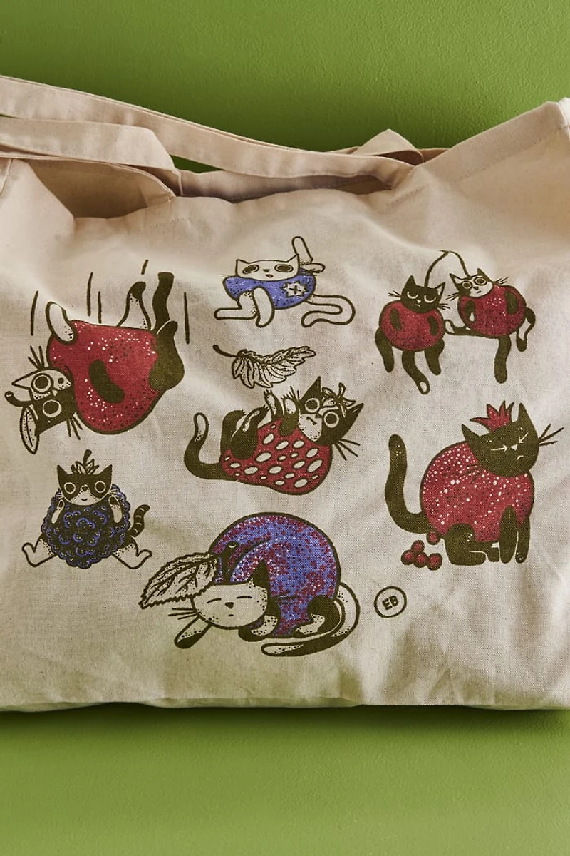 Buy EBX Fruit Cats Tote Bag Online at Earthbound Trading