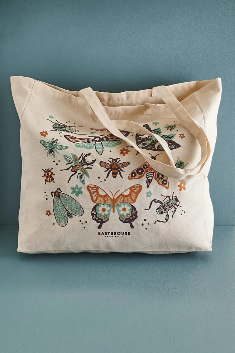 Buy EBX Floral Insects Tote Bag Online at Earthbound Trading