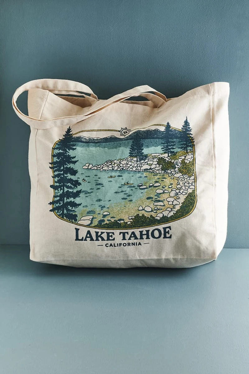 Buy EBX Lake Tahoe Travel Series Tote Bag Online at Earthbound Trading