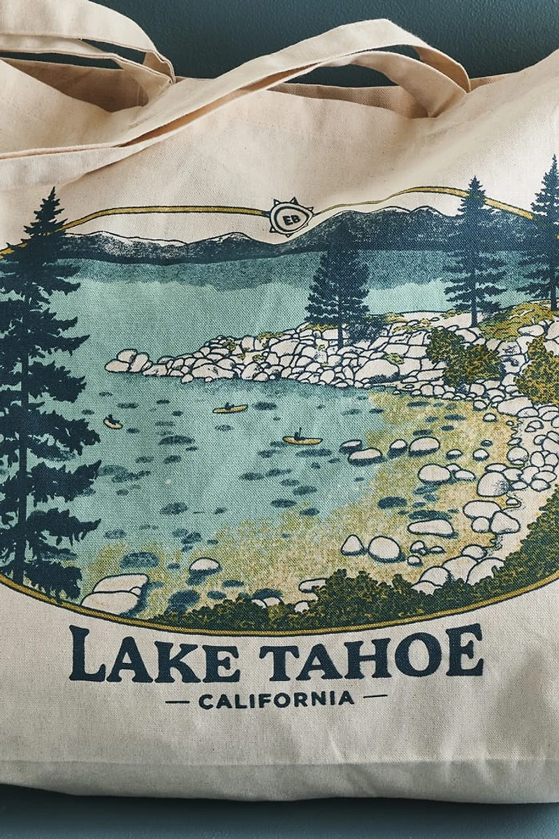 Buy EBX Lake Tahoe Travel Series Tote Bag  Online at Earthbound Trading