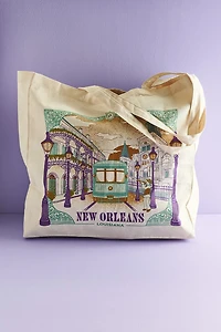 Buy EBX New Orleans Travel Series Tote Bag Online at Earthbound Trading