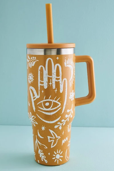 Hamsa Hand 40oz Stainless Steel Tumbler