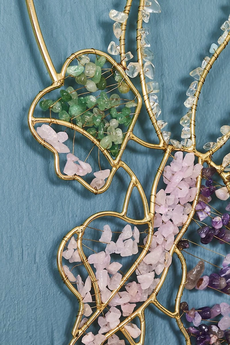 Multi Stone Fairy Moon Crystal Mobile