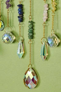 Multi Stone Fairy Cloud Crystal Mobile