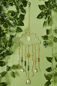 Multi Stone Fairy Cloud Crystal Mobile