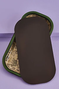 Green Dragon Rolling Tray w/ Lid