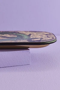 Green Dragon Rolling Tray w/ Lid