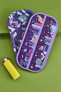 Fantasy Bookshelf Rolling Tray w/Lid