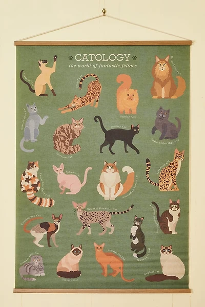 EBX Catology Feline Wall Art Banner