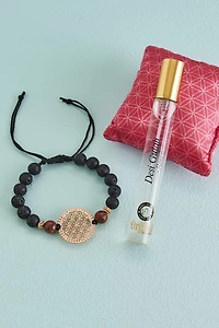 Buy Rose Organic Goodness Scented Bracelet and Fragrance Spray Set Online at Earthbound Trading