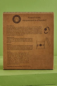 Orange Scented boho Bracelet & Spray Set - Organic Fragrance Combo