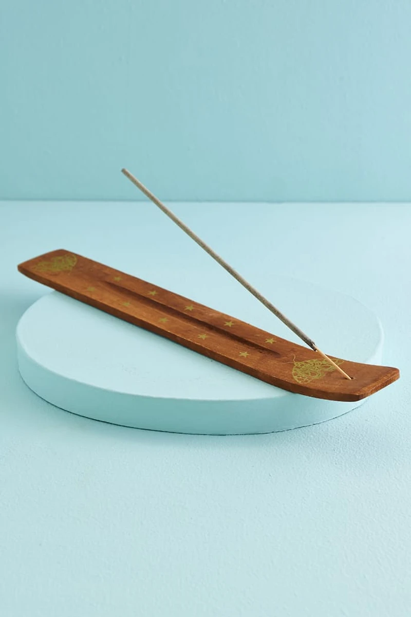 Celestial Moth Flat Incense Burner