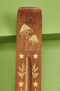 Starry Mushroom Flat Incense Burner