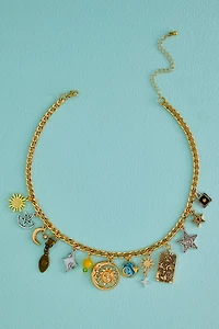 Buy The Sun Tarot Card Charm Necklace Online at Earthbound Trading