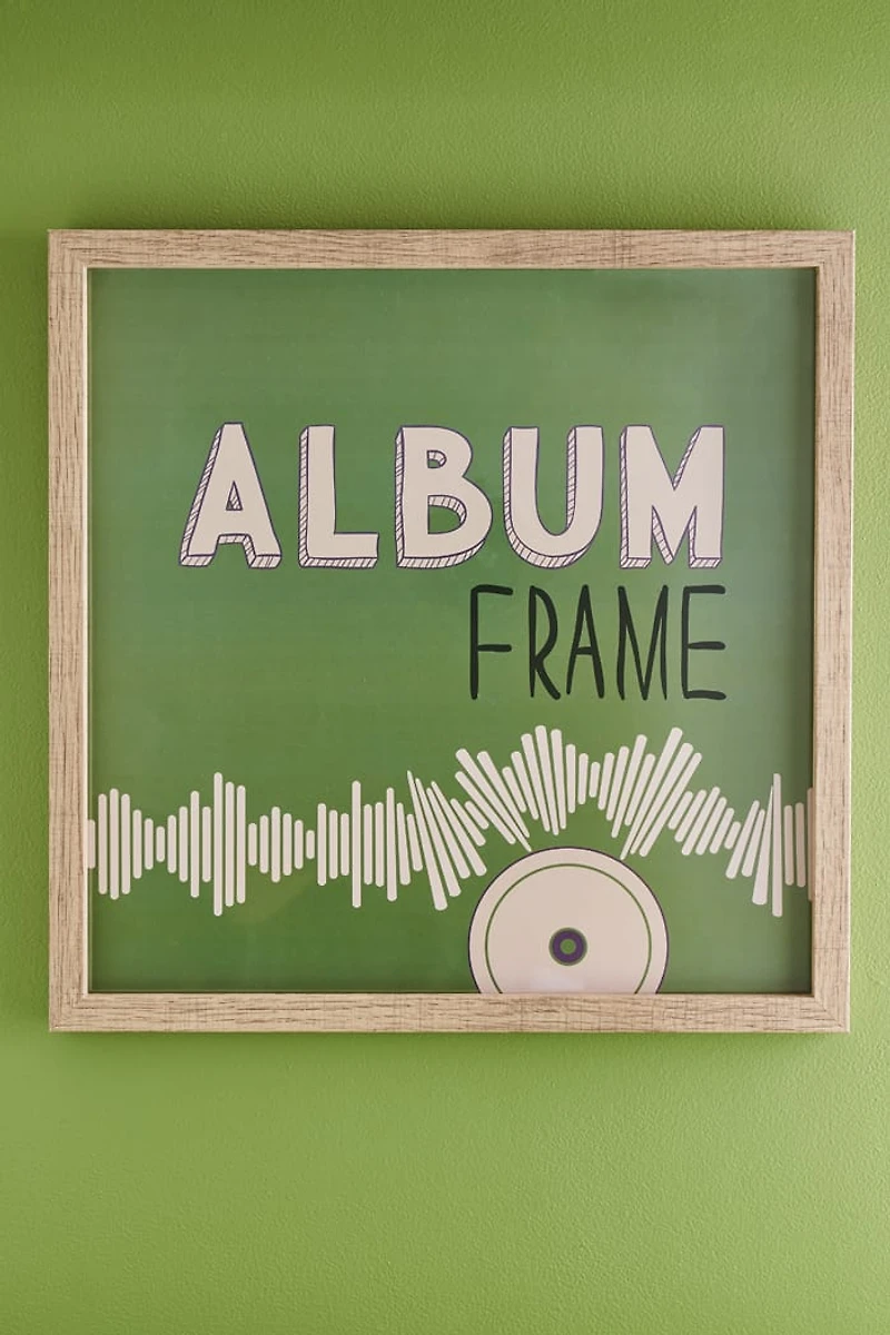 Natural Album Cover Wall Frame