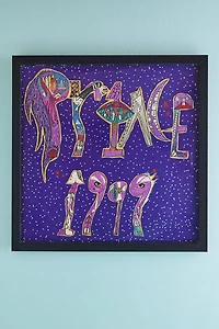 Black Album Cover Wall Frame