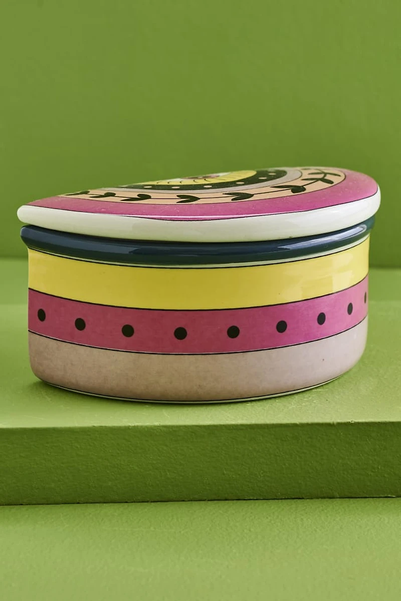 Rainbow Mystic Eye Ceramic Box
