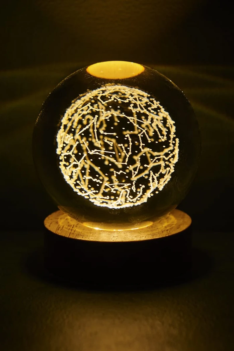 Zodiac Glass Ball Light