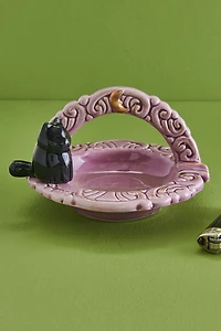 Moon Cat Basket Ashtray