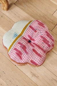 Buy Flower Kantha Pillow Online at Earthbound Trading