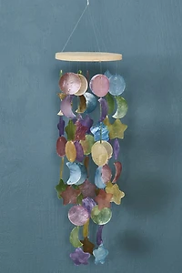 Rainbow Celestial Capiz Shell Mobile