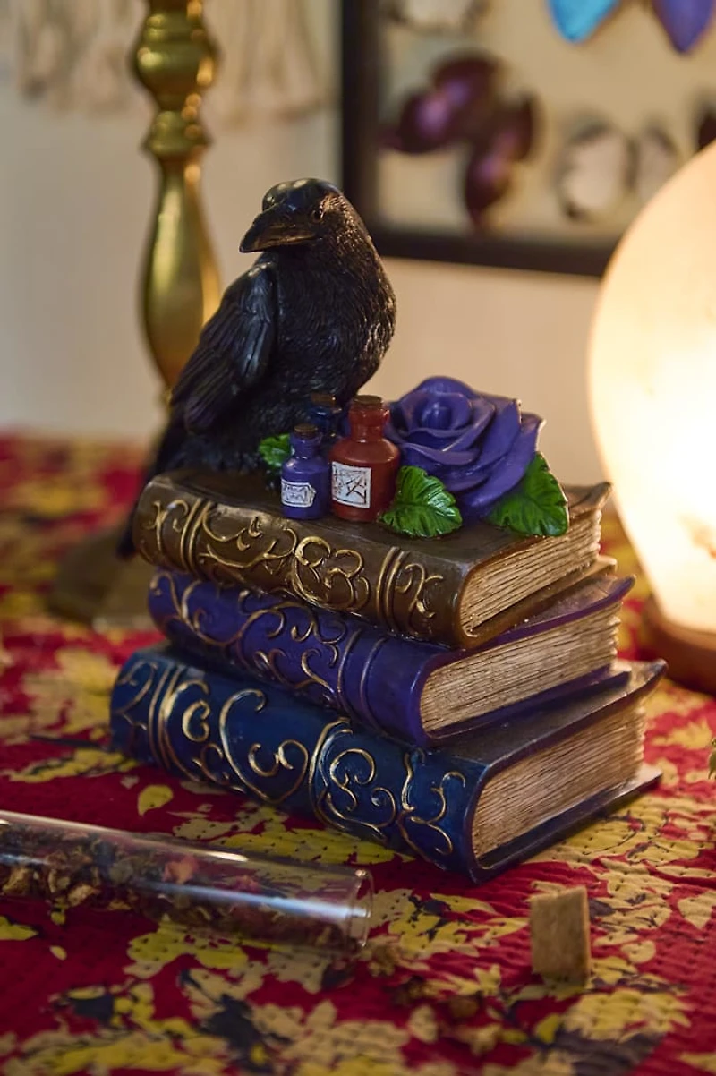 Buy Spellbook Crow Figurine Online at Earthbound Trading