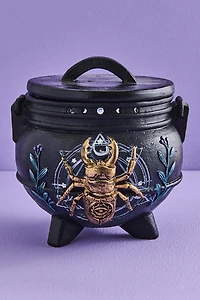 Black Beetle Resin Cauldron