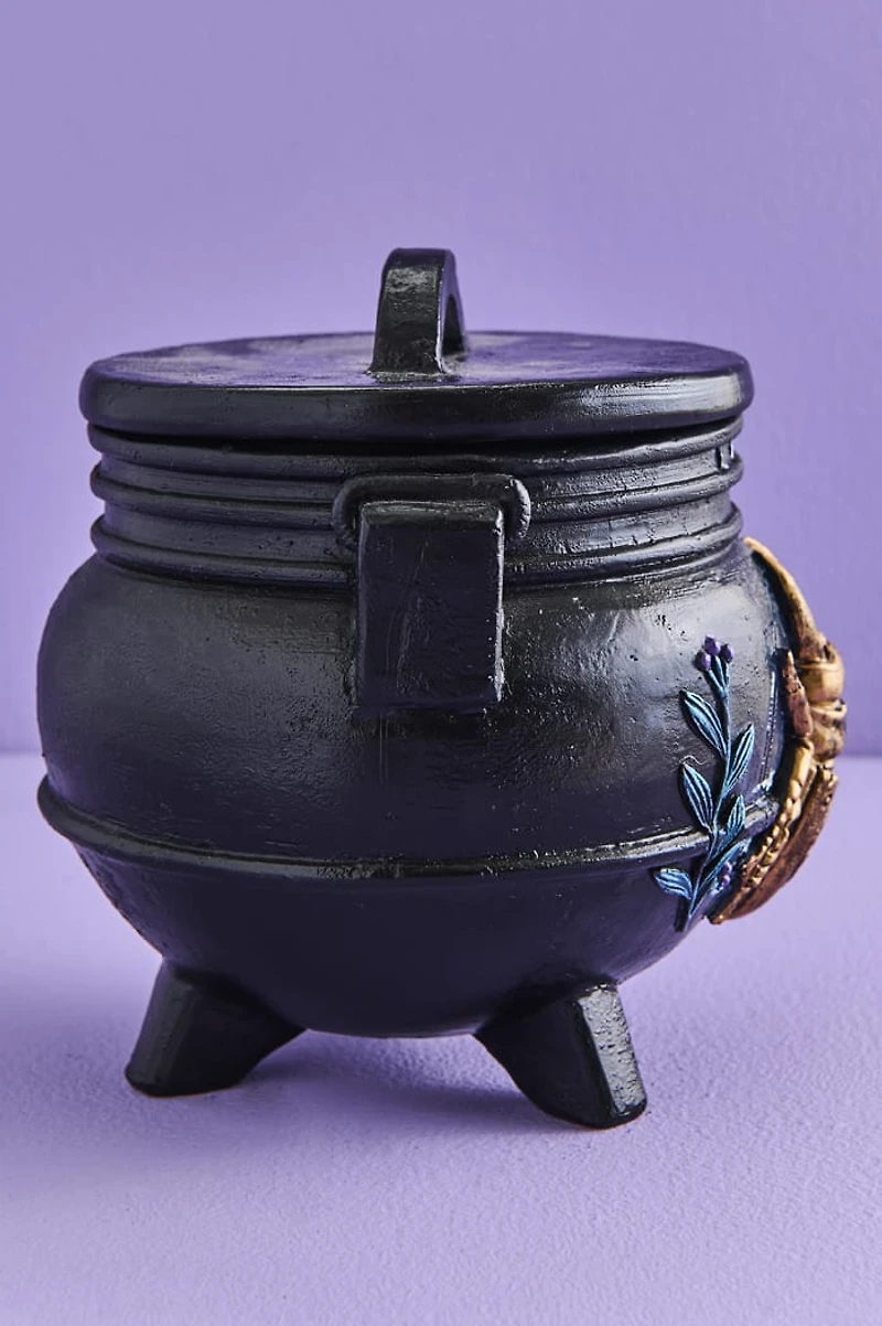 Black Beetle Resin Cauldron