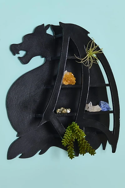 Black Dragon Wood Shelf