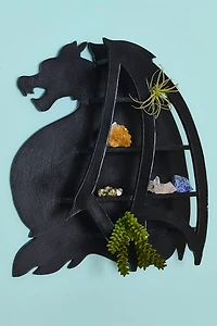 Black Dragon Wood Shelf