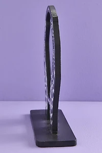 Crystal Ball Standing Table Mirror