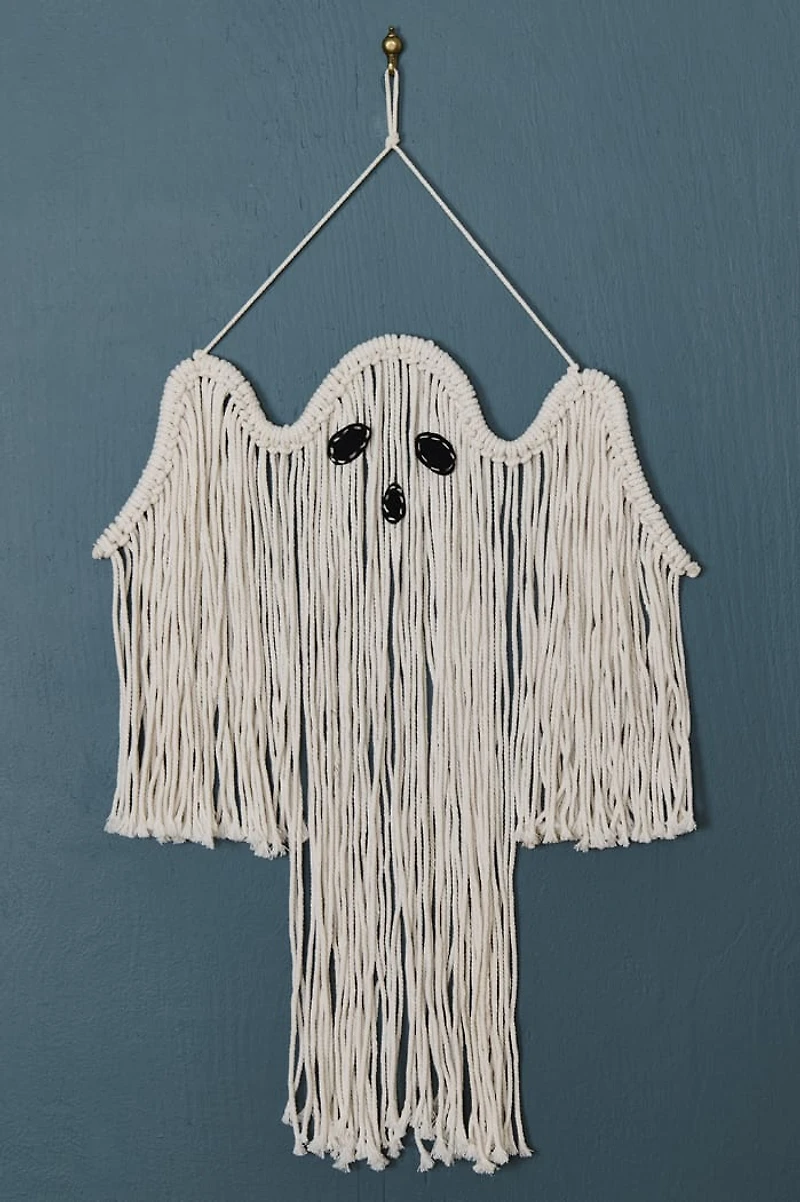 Ghost Macrame Wall Hanging