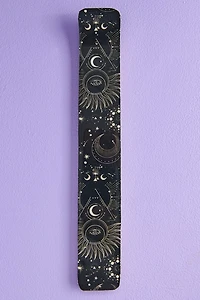 Sacred Celestial Geometry Flat Incense Burner