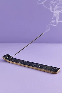 Sacred Celestial Geometry Flat Incense Burner