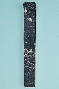 Celestial Mountainscape Flat Incense Burner