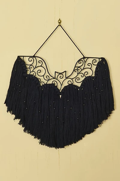 Bat Macrame Wall Hanging