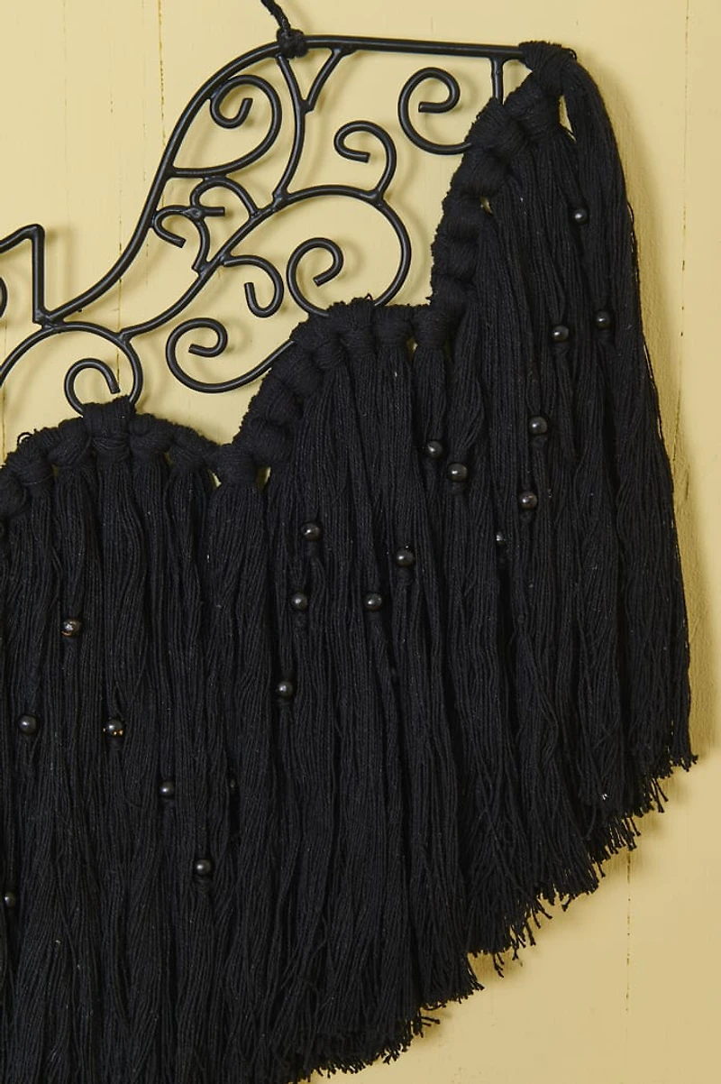 Bat Macrame Wall Hanging