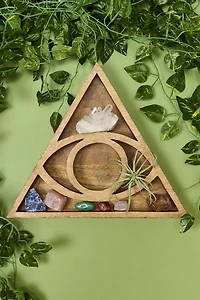 Evil Eye Wood Shelf
