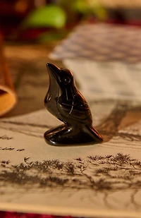 Buy Black Obsidian Crow Figurine Online at Earthbound Trading