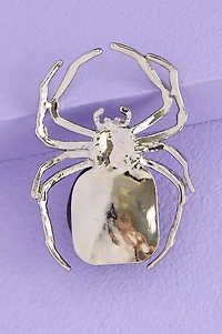 Labradorite Spider Figurine