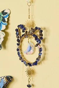 Gold Sodalite Cat Suncatcher