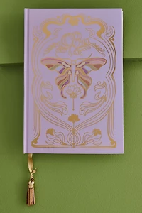 Lilac boho Moth Journal