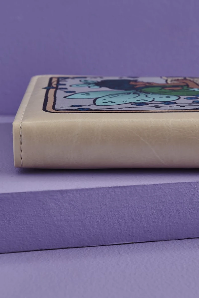 The Reader Puff Fabric Journal