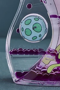 Purple UFO Alien Cat Motion Bubbler