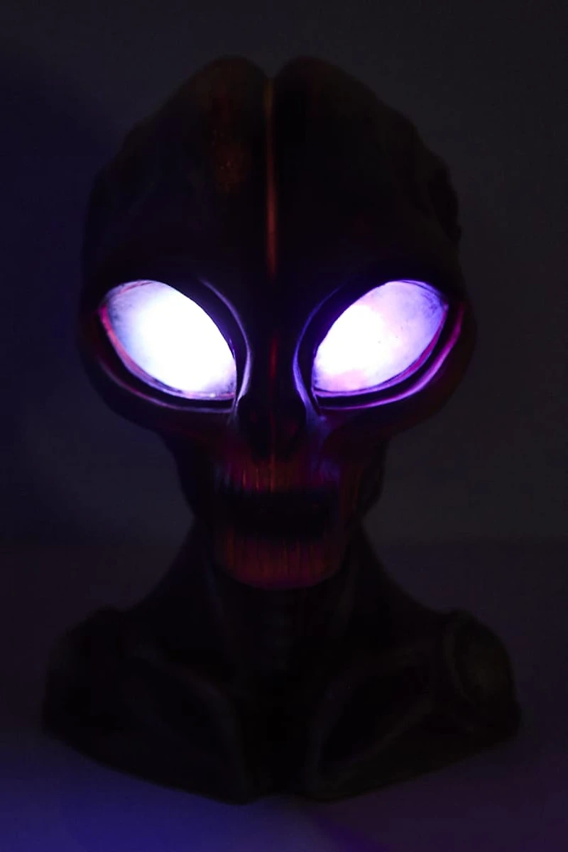 LED Alien Bust Light
