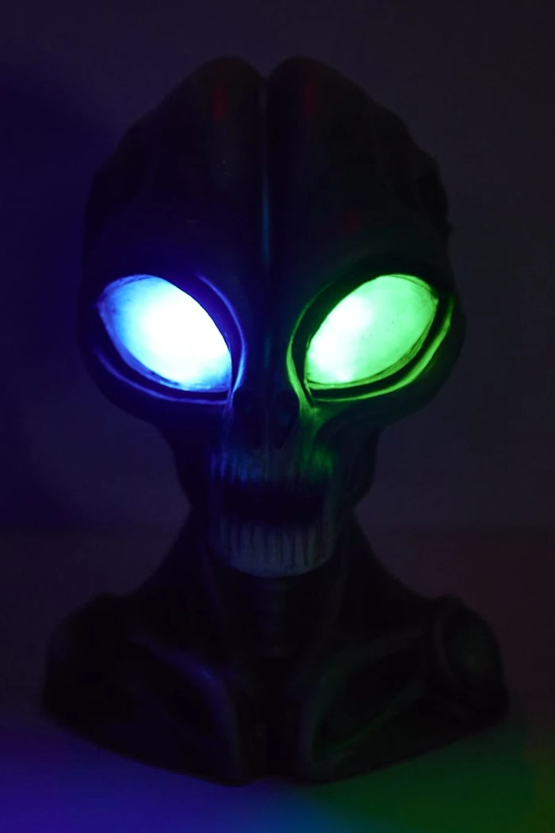 LED Alien Bust Light