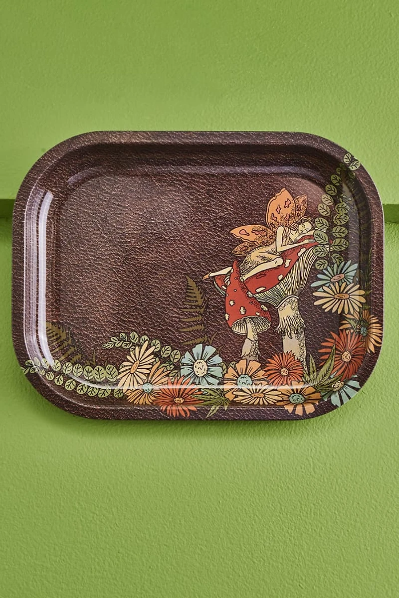 Buy Fairy Mushroom Rolling Tray Online at Earthbound Trading