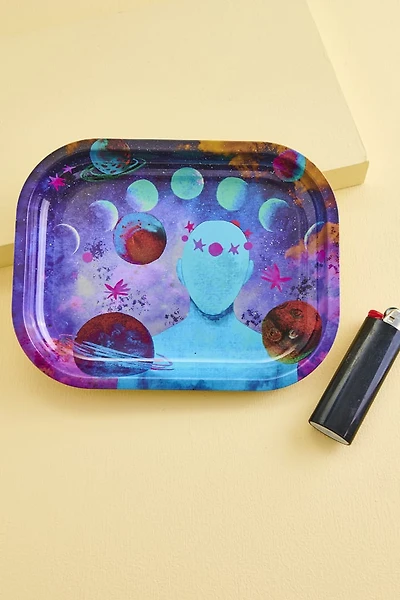 Head In the Stars Rolling Tray